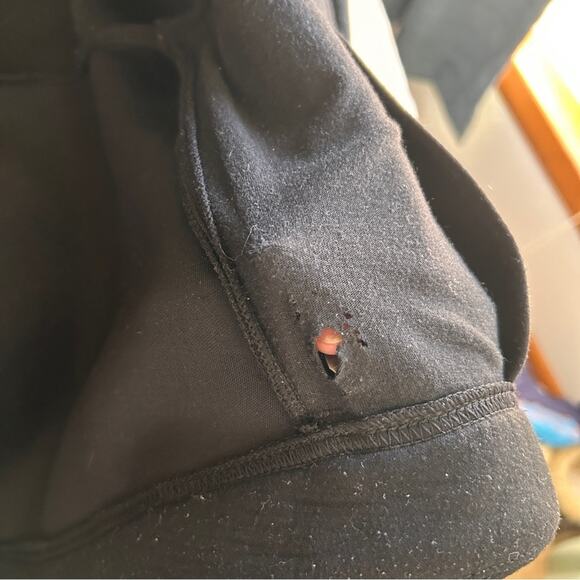 SWEATY BETTY Cross Train Hoodie Jacket, Black, XS Full Zip - Picture 15 of 16